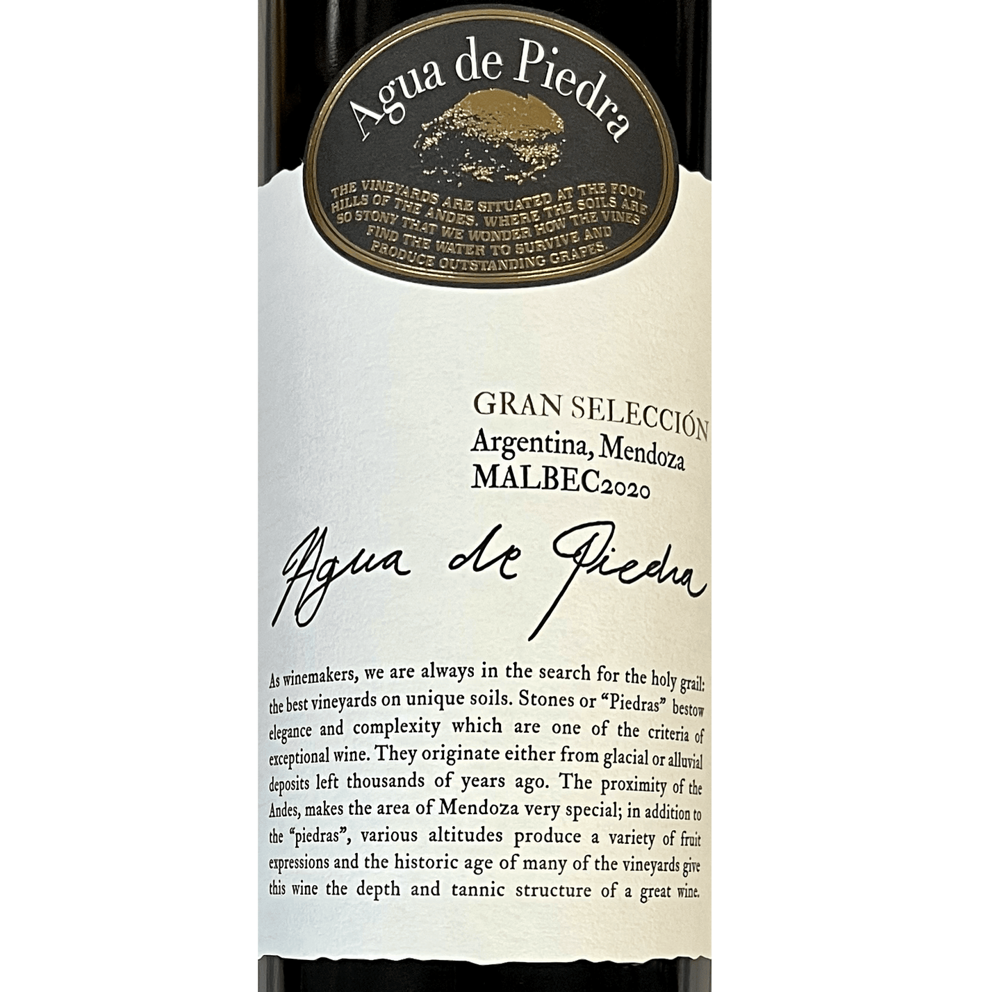 2020 Agua de Piedra Gd Selection Malbec