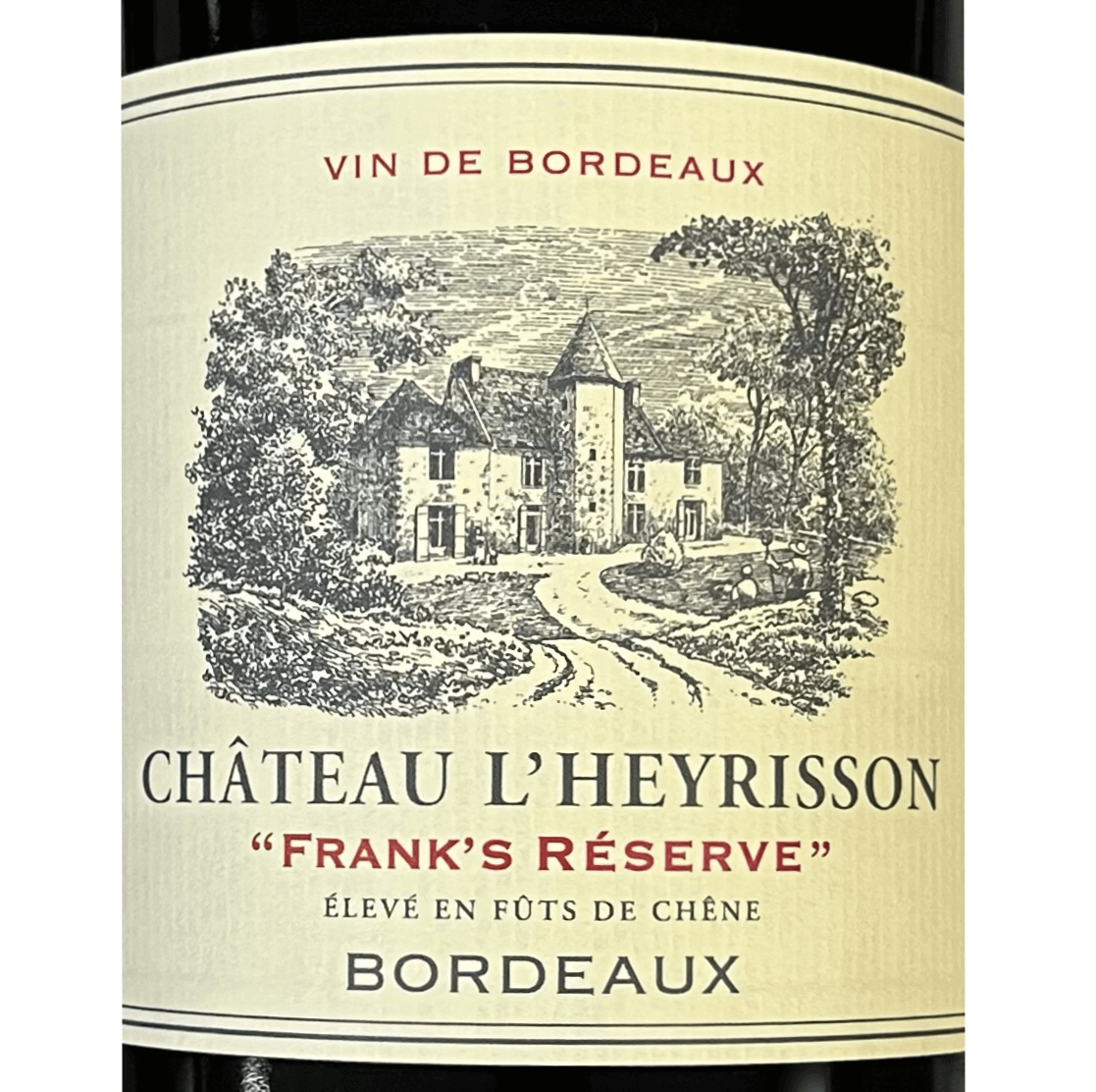 #156 - 2021 Chateau L'Heyrisson Frank's Reserve