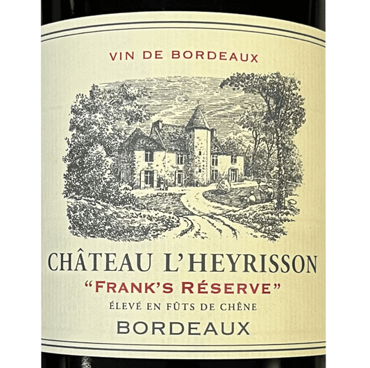 #156 - 2021 Chateau L'Heyrisson Frank's Reserve Blend - Red