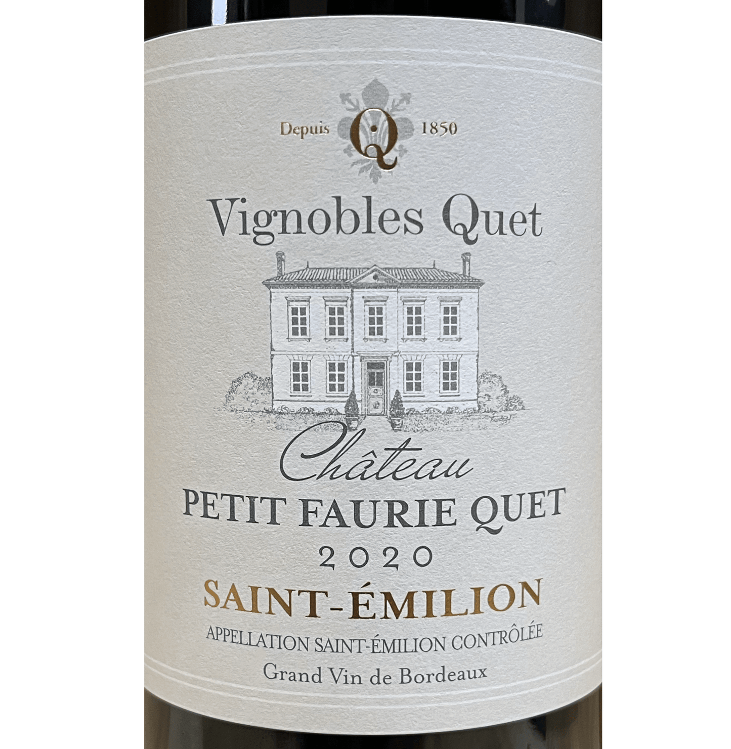 #162 - 2020 Chateau Petit Faurie Quet