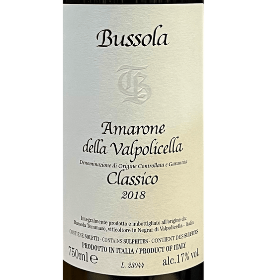 2018 Tommaso Bussola Amarone