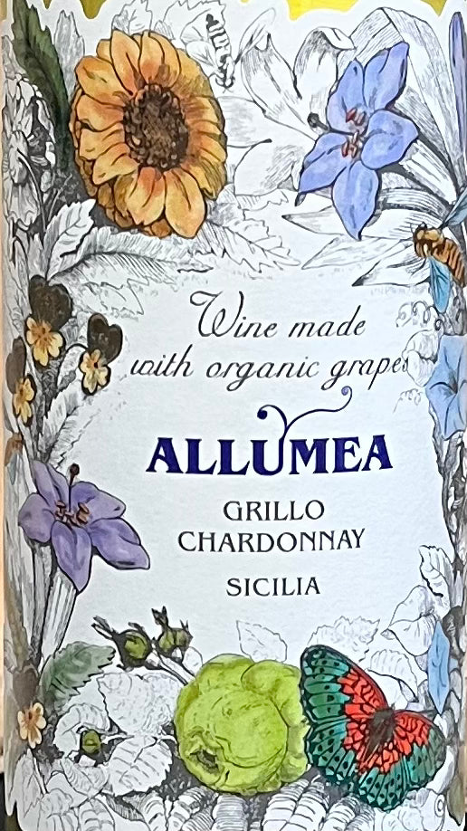 2022 - Allumea Organic Blend - White   Grillo Chardonnay