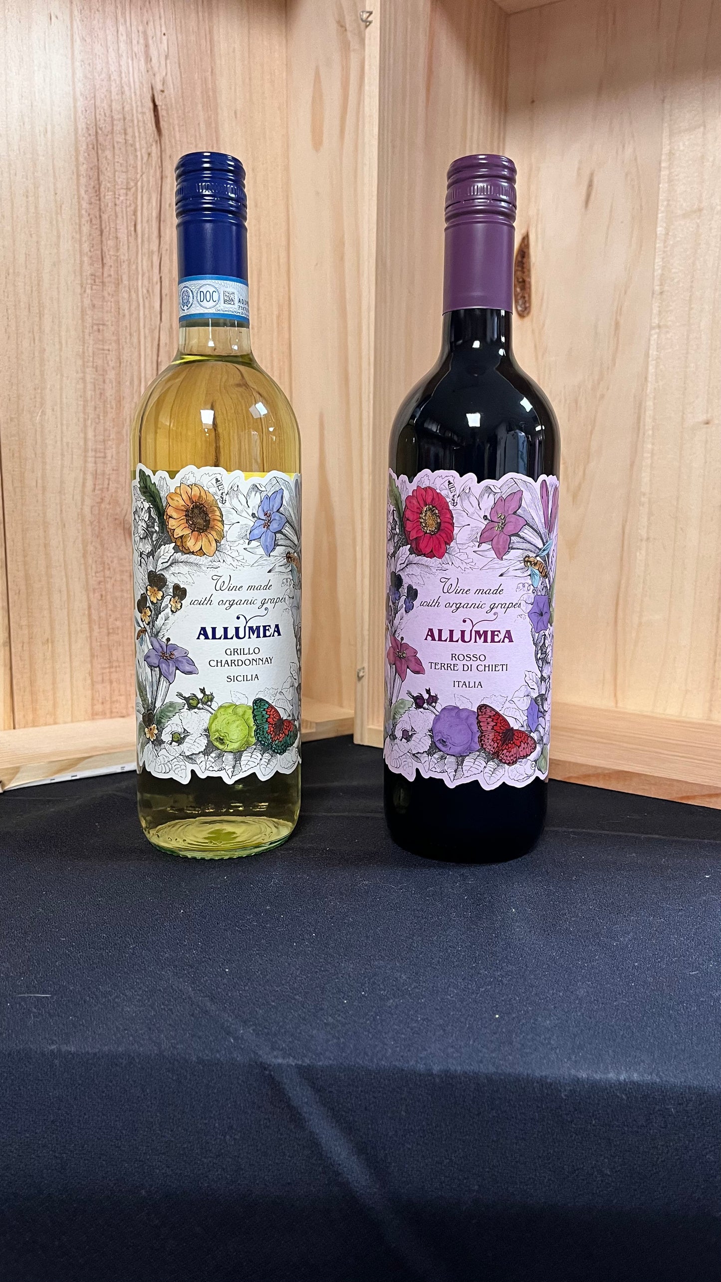 2022 - Allumea Organic Blend - White   Grillo Chardonnay