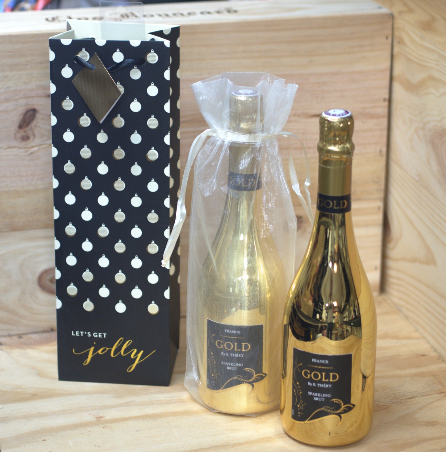 Gold Sparkling Collection Set of 2 Bottles