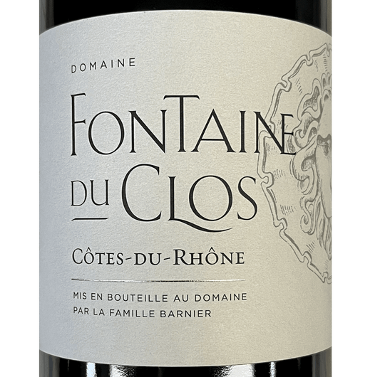 #073 - 2019 Domaine Fontaine du Clos Cotes du Rhone Blend - Red