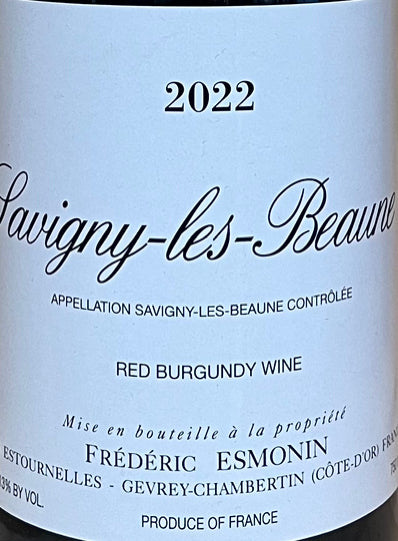 2022 Frederic Esmonin  - Savigny les Beaune Burgundy  Pinot Noir