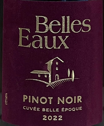 2022 Belles Eaux Pinot Noir