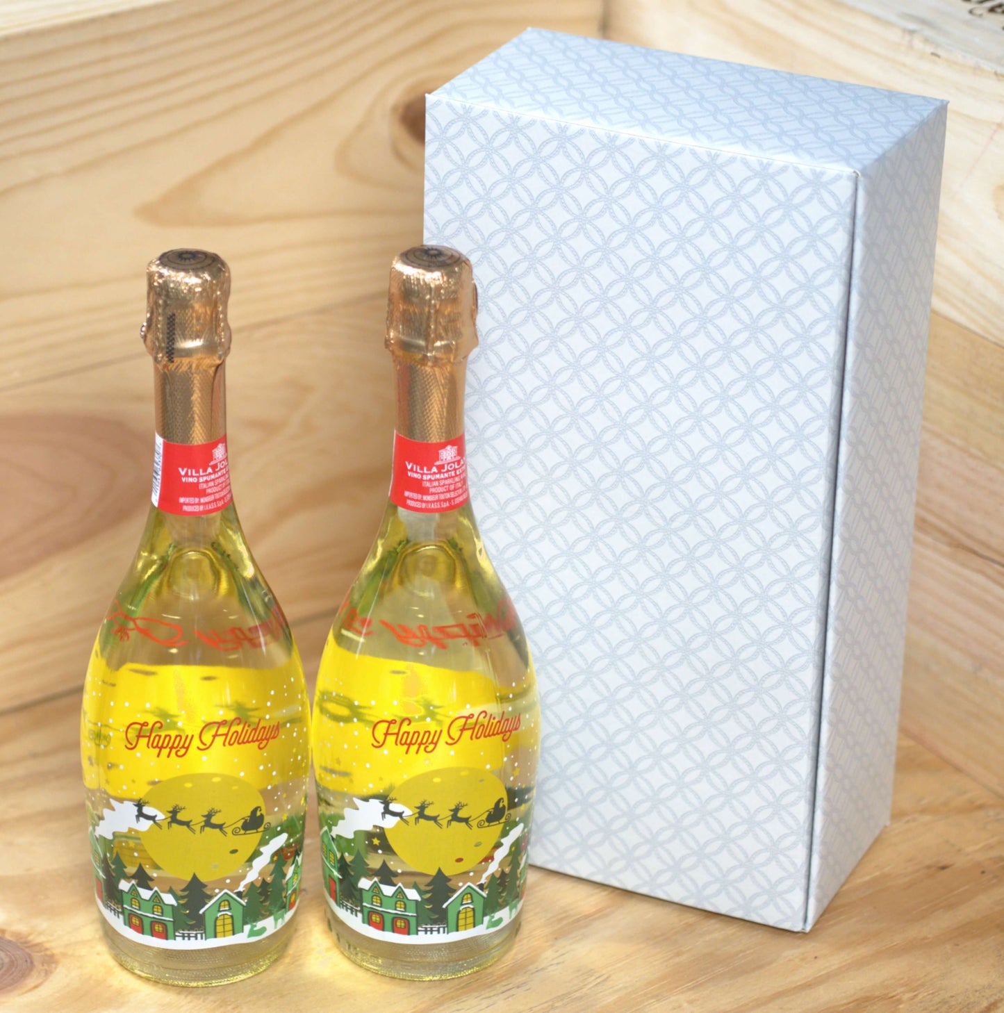 Christmas Sparkling Collection Set of 2 Bottles