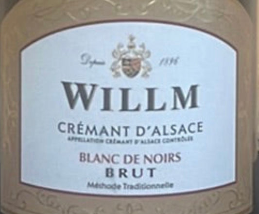 Willm Cremant d'Alsace Blanc de Noirs Brut