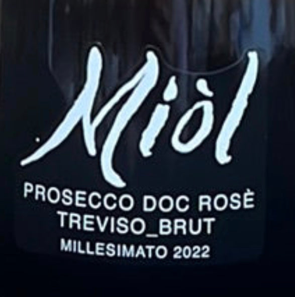 2022 Miòl Prosecco Brut Rose