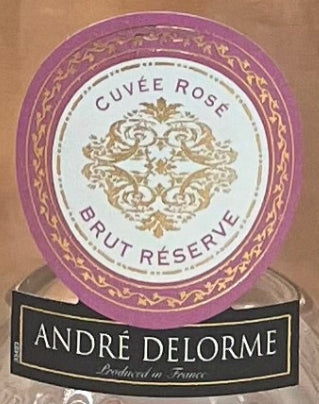 Andre Delorme - NV - Brut Rose Reserve Sparkling   200ml.