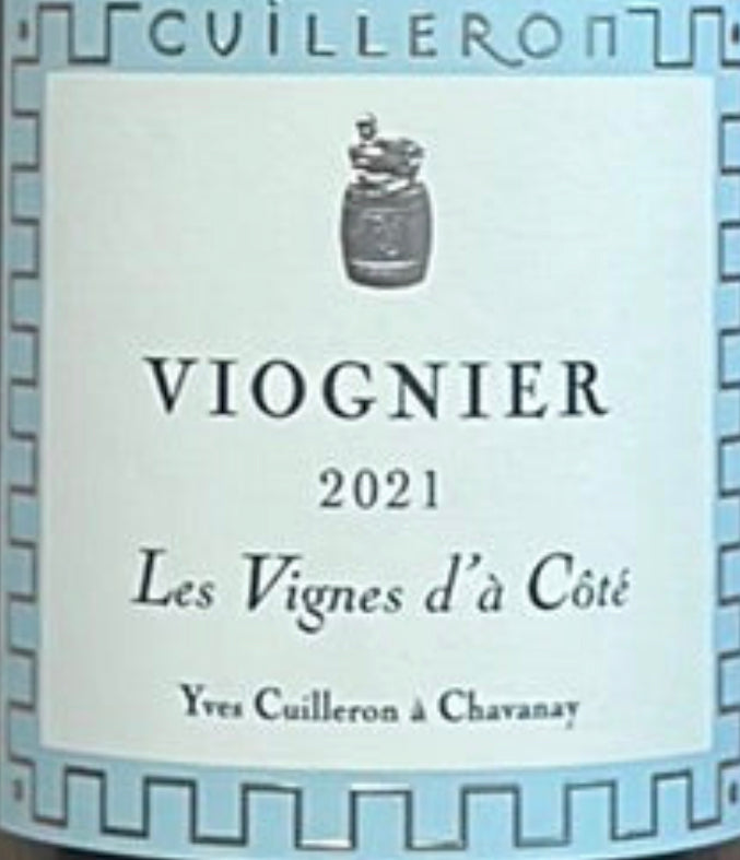 2021 Les Vignes d’à Côte Viognier