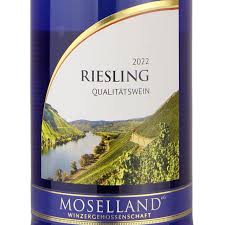 Moselland Riesling  Blue Bottle
