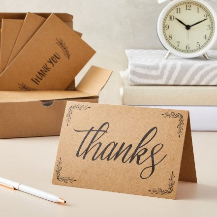 Handwritten Thank You Card